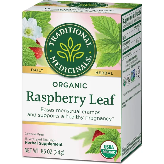 Traditional Medicinals Raspberry Leaf 16 Tea Bags 9246